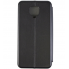 Чехол-книжка черный для Xiaomi Redmi Note 9 Fashion Case